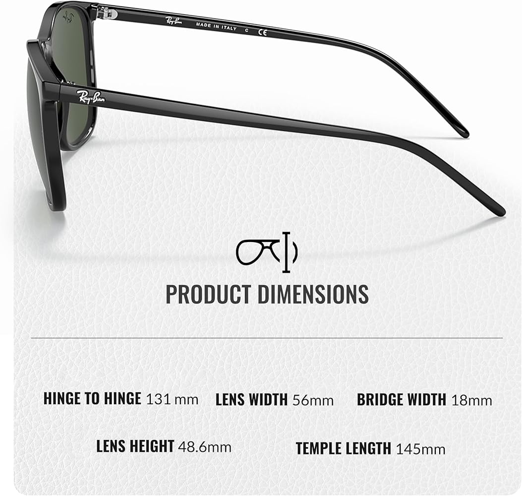 Amazon | Ray-Ban RB4387 スクエアシェイプ サングラス アイウェア